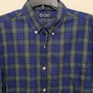 Chaps Shirt Size M Casual Business Polo Ralph Lauren